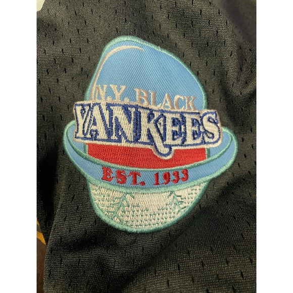Vtg Headgear Classics NY Black Yankees Negro League Jersey 1944 #99 Stitched M - Picture 15 of 16